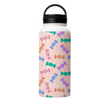 Hard Candy Pattern Water Bottle By Artists Collection