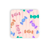 Hard Candy Pattern Coaster Set By Artists Collection