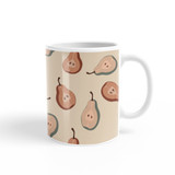 Hand Drawn Pears Pattern Coffee Mug By Artists Collection