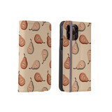 Hand Drawn Pears Pattern iPhone Folio Case By Artists Collection