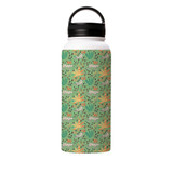 Hand Drawn Jungle Pattern Water Bottle By Artists Collection