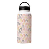 Hand Drawn Boho Rainbows Water Bottle By Artists Collection