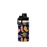 Hand Drawn Abstract Shapes Water Bottle By Artists Collection