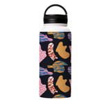 Hand Drawn Abstract Shapes Water Bottle By Artists Collection