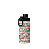 Kawaii Cute Cats Dressed Up Water Bottle By Artists Collection