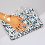 Kawaii Cute Cats Ocean Clutch Bag By Artists Collection