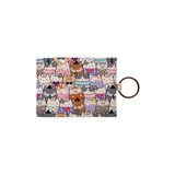 Kawaii Cute Cats Professions Card Holder By Artists Collection