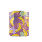 Abstract Banana Trees Pattern Coffee Mug By Artists Collection