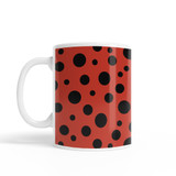 Ladybug Texture Coffee Mug By Artists Collection