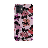 Abstract Palm Trees Pattern iPhone Snap Case By Artists Collection