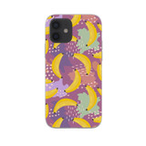 Abstract Banana Trees Pattern iPhone Soft Case By Artists Collection