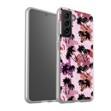 Abstract Palm Trees Pattern Samsung Soft Case By Artists Collection