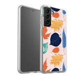 Abstract Fall Pattern Samsung Soft Case By Artists Collection