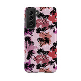 Abstract Palm Trees Pattern Samsung Tough Case By Artists Collection