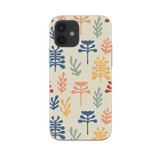 Abstract Flowers Pattern iPhone Soft Case By Artists Collection