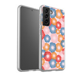 Abstract Flower Pattern Samsung Soft Case By Artists Collection