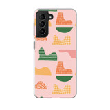 Abstract Forms Pattern Samsung Soft Case By Artists Collection