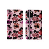 Abstract Palm Trees Pattern iPhone Folio Case By Artists Collection