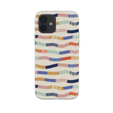 Abstract Lines Pattern iPhone Soft Case By Artists Collection