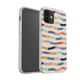 Abstract Lines Pattern iPhone Soft Case By Artists Collection