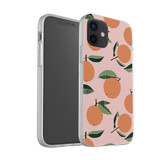 Abstract Orange Pattern iPhone Soft Case By Artists Collection