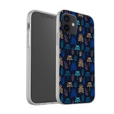 Abstract Plants Pattern iPhone Soft Case By Artists Collection