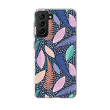 Colorful Fern Pattern Samsung Soft Case By Artists Collection