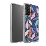 Colorful Fern Pattern Samsung Soft Case By Artists Collection