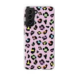 Colorful Leopard Skin Pattern Samsung Soft Case By Artists Collection