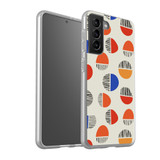 Abstract Circles Pattern Samsung Soft Case By Artists Collection