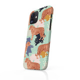 Abstract Tiger Pattern iPhone Snap Case By Artists Collection