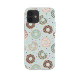 Donut Pattern iPhone Soft Case By Artists Collection