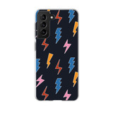 Doodle Thunder Pattern Samsung Soft Case By Artists Collection