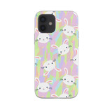 Easter Bunny Pattern iPhone Soft Case By Artists Collection
