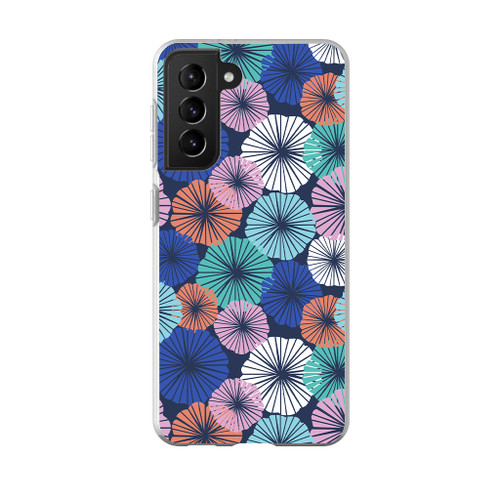 Flower Umbrella Pattern Samsung Soft Case By Artists Collection