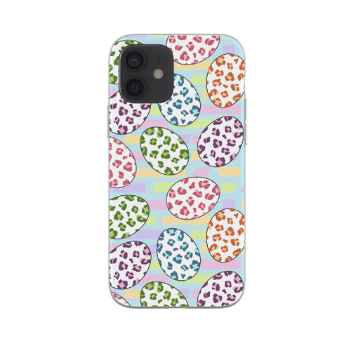 Leopard Eggs Pattern iPhone Soft Case By Artists Collection