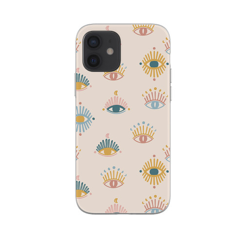 Mystical Eye Pattern iPhone Soft Case By Artists Collection