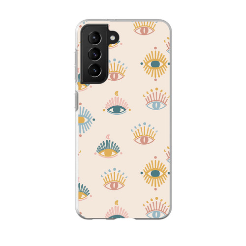 Mystical Eye Pattern Samsung Soft Case By Artists Collection