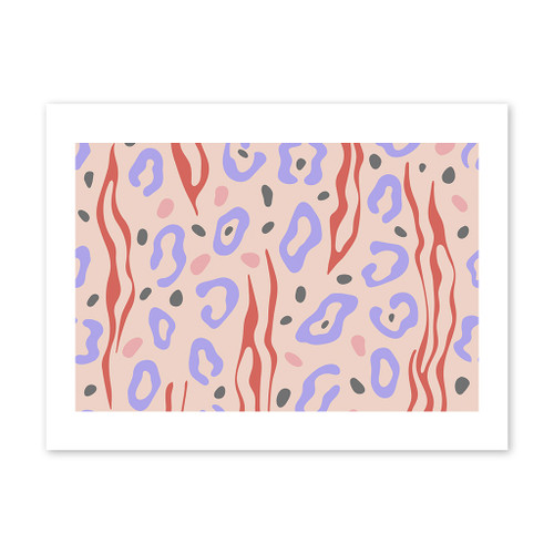 Abstract Animal Skin Pattern Art Print By Artists Collection