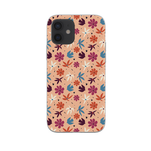 Summer Birds Pattern iPhone Soft Case By Artists Collection