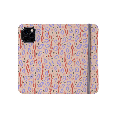 Abstract Animal Skin Pattern iPhone Folio Case By Artists Collection