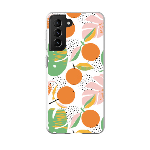 Tropical Summer Pattern Samsung Soft Case By Artists Collection