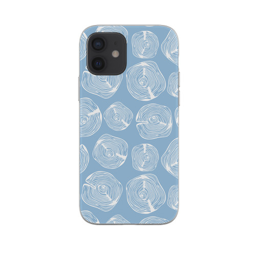 Wood Cuts Pattern iPhone Soft Case By Artists Collection
