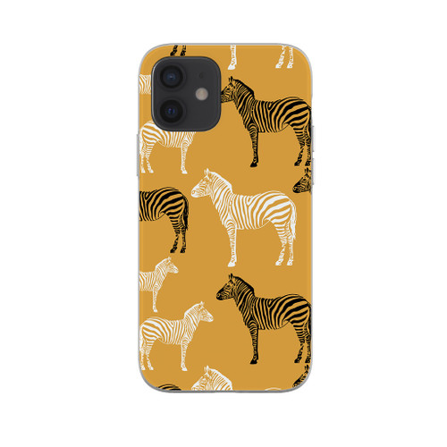 Zebra Pattern iPhone Soft Case By Artists Collection