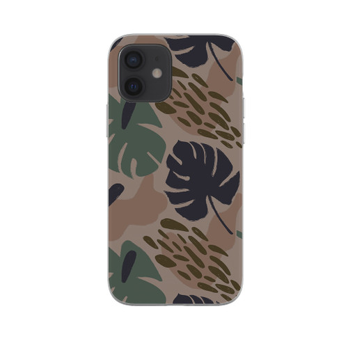 Tropical Camo Pattern iPhone Soft Case By Artists Collection