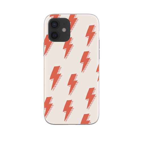 Thunder Pattern iPhone Soft Case By Artists Collection
