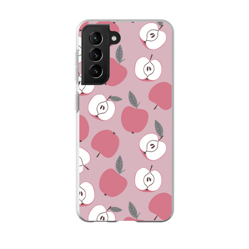 Sweet Apples Pattern Samsung Soft Case By Artists Collection