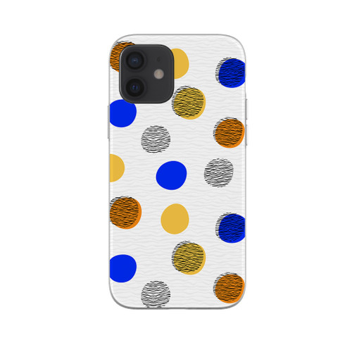 Summer Circles Pattern iPhone Soft Case By Artists Collection