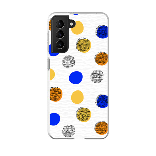 Summer Circles Pattern Samsung Soft Case By Artists Collection