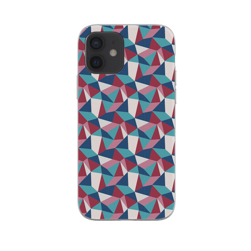 Polygonal Pattern iPhone Soft Case By Artists Collection